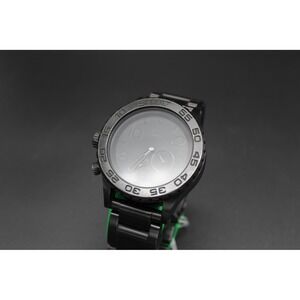Nixon The 42-20 Men's Watch Black Ion-Plated Swiss Movement New Battery